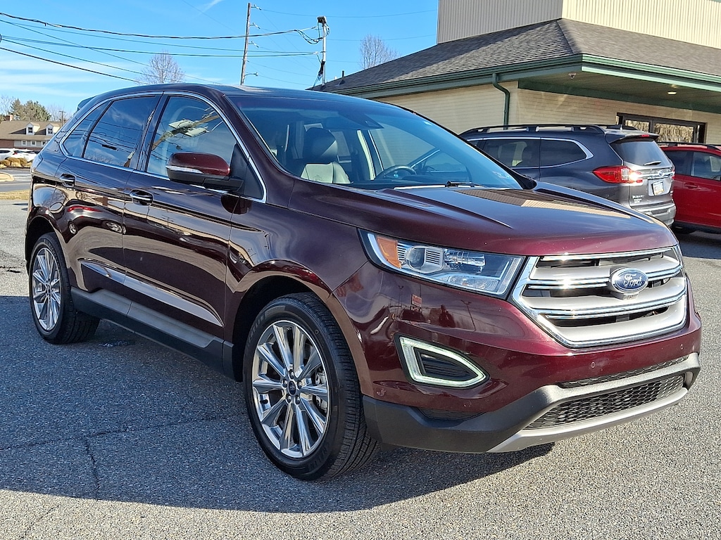 Used 2018 Ford Edge Titanium Sport Utility