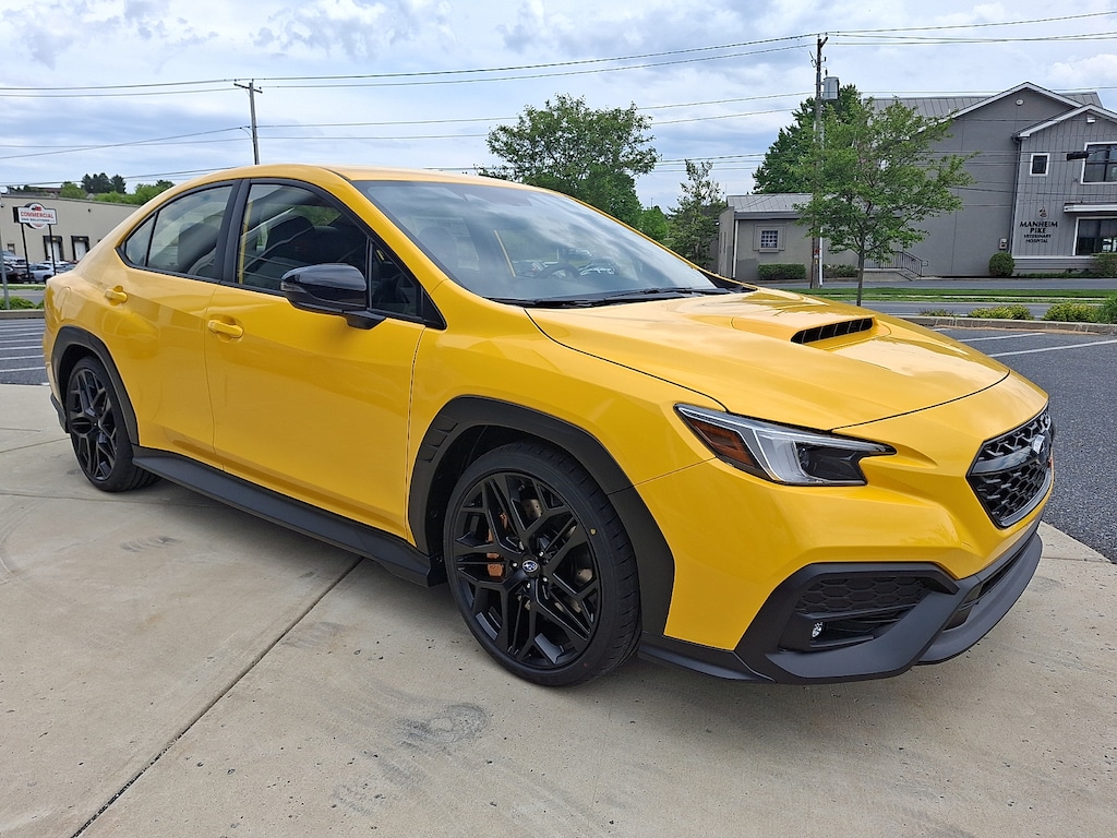 New 2026 Subaru WRX Series.Yellow Sedan