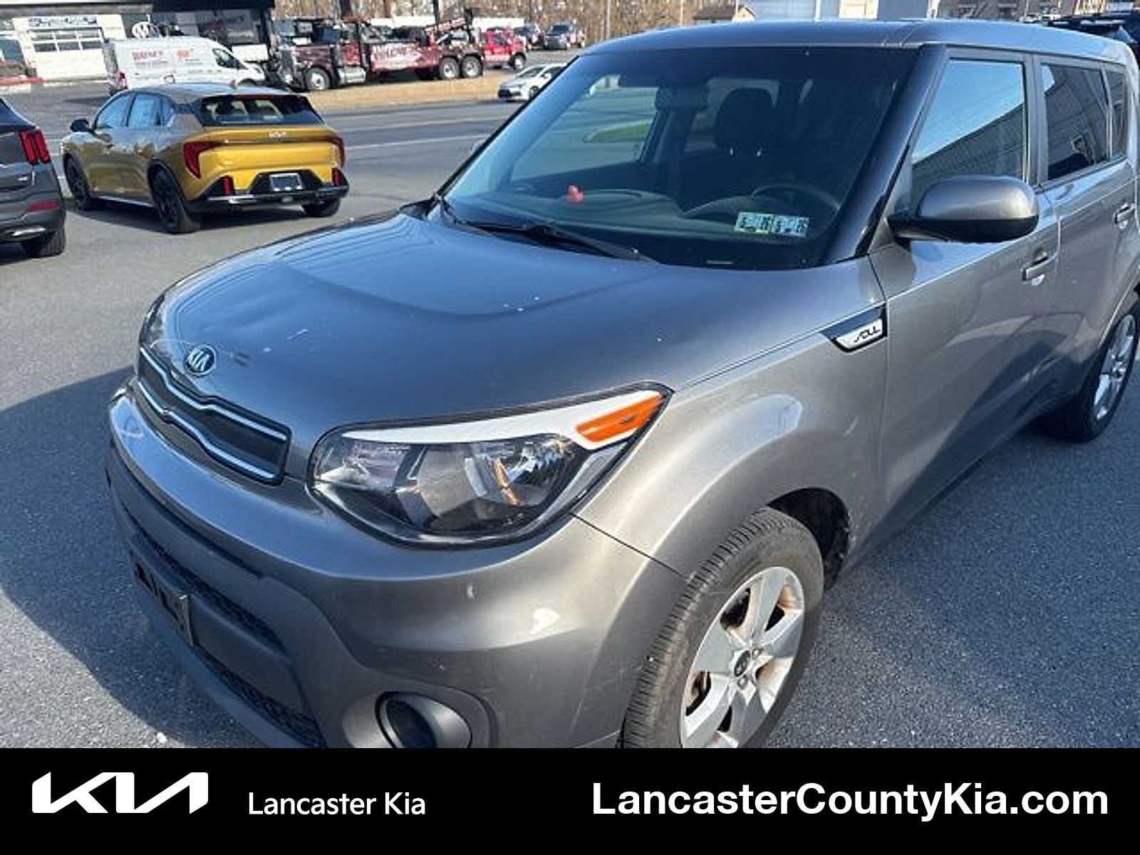 Titanium Gray 2017 Kia Soul Wagon Automatic