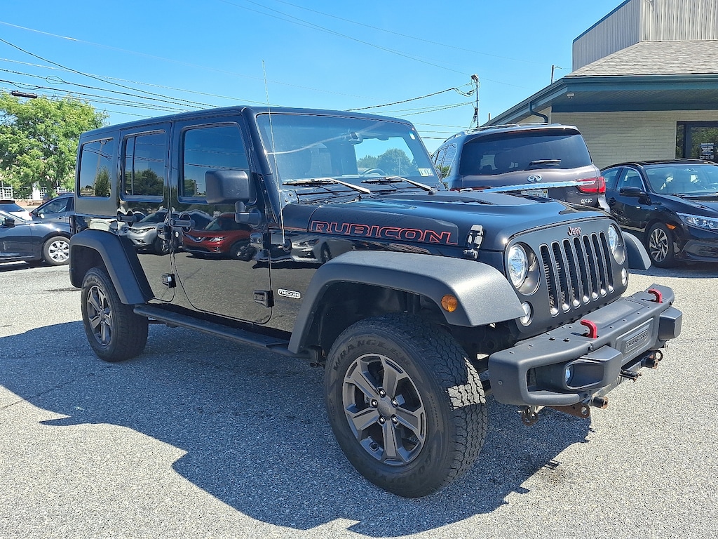 Used 2018 Jeep Wrangler JK Unlimited Rubicon Recon 4x4 Sport Utility