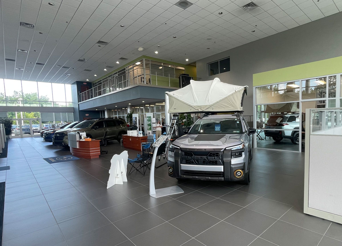 Waiting.jpg Lancaster County Motors Subaru showroom
