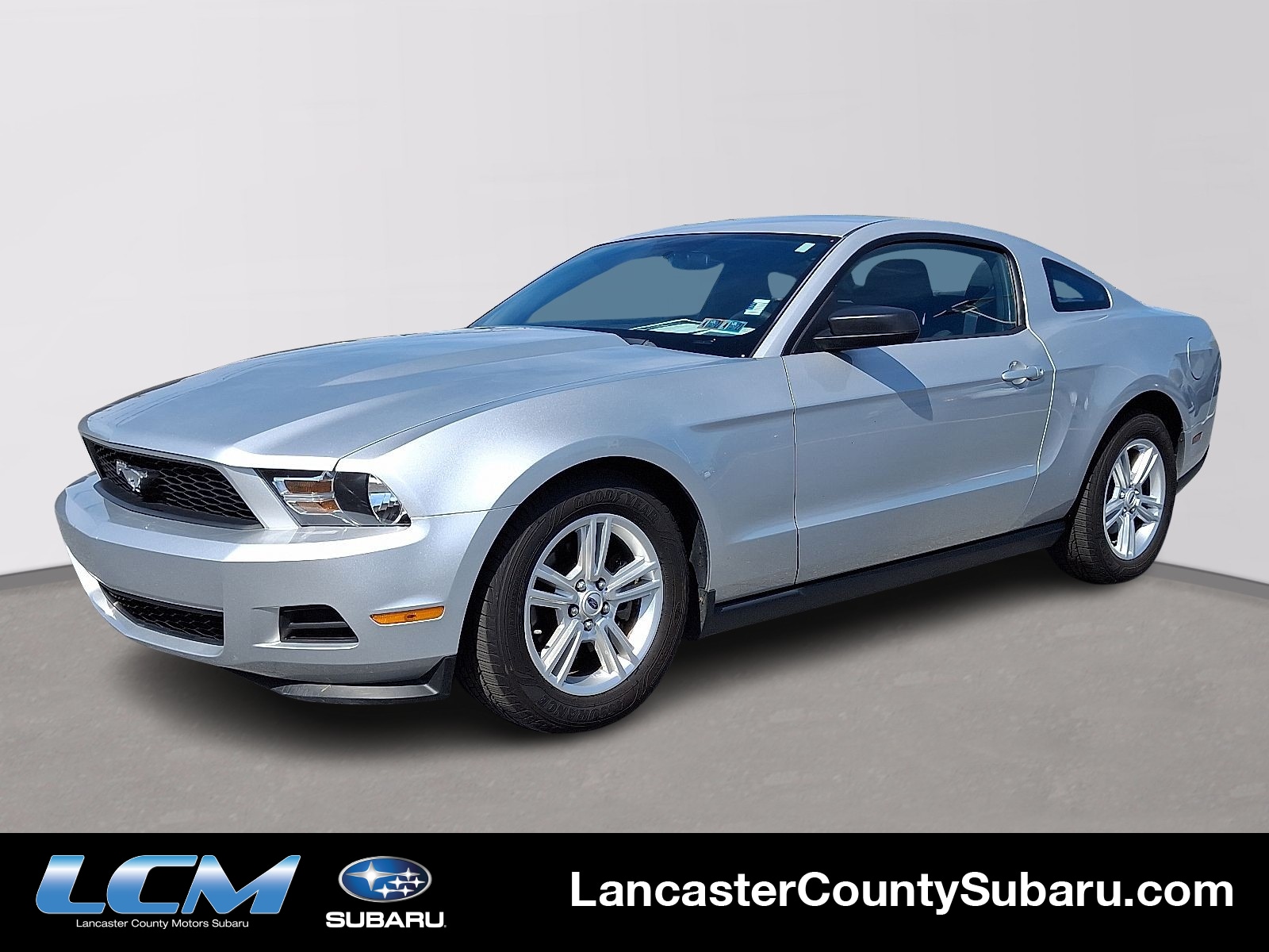Ingot Silver Metallic - UX 2012 Ford Mustang V6 Coupe RWD Coupe Rear-Wheel Drive Manual