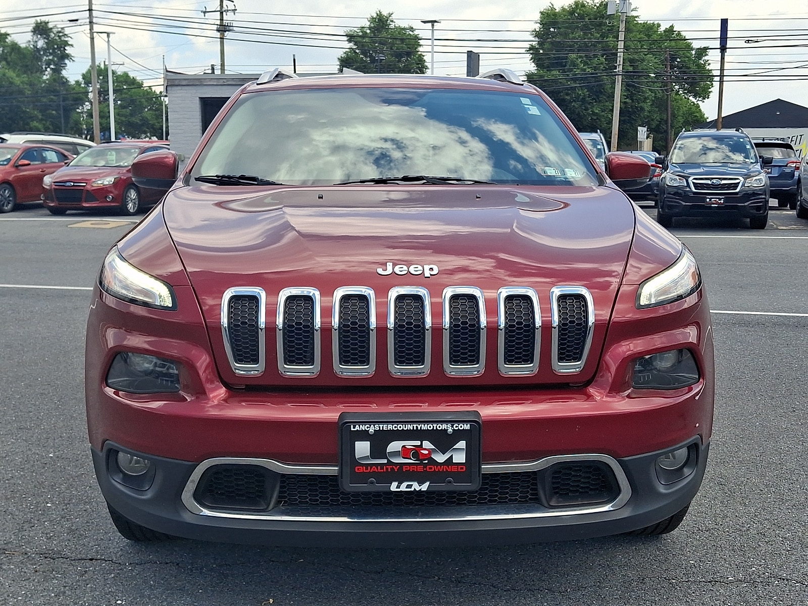 Used 2017 Jeep Cherokee Limited with VIN 1C4PJMDB0HW544344 for sale in Lancaster, PA