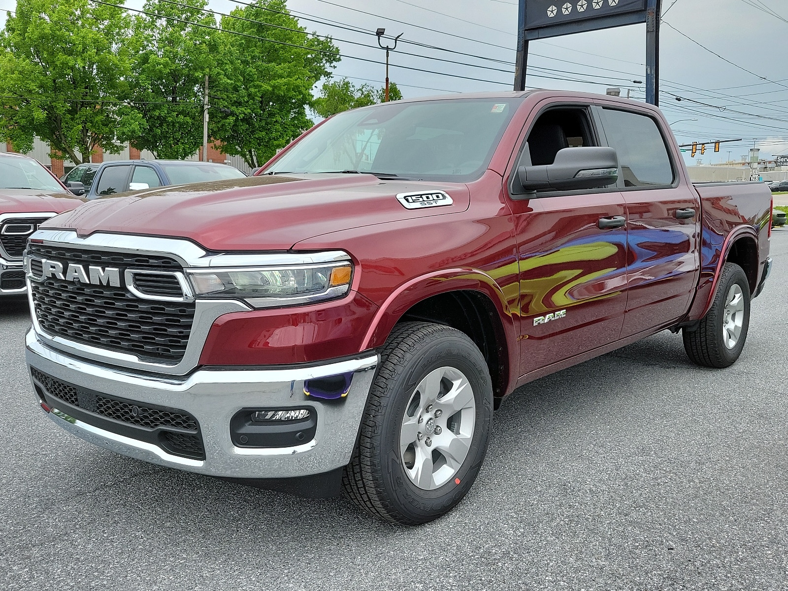 Certified 2025 RAM Ram 1500 Pickup Big Horn/Lone Star with VIN 1C6SRFFP5SN537028 for sale in Lancaster, PA