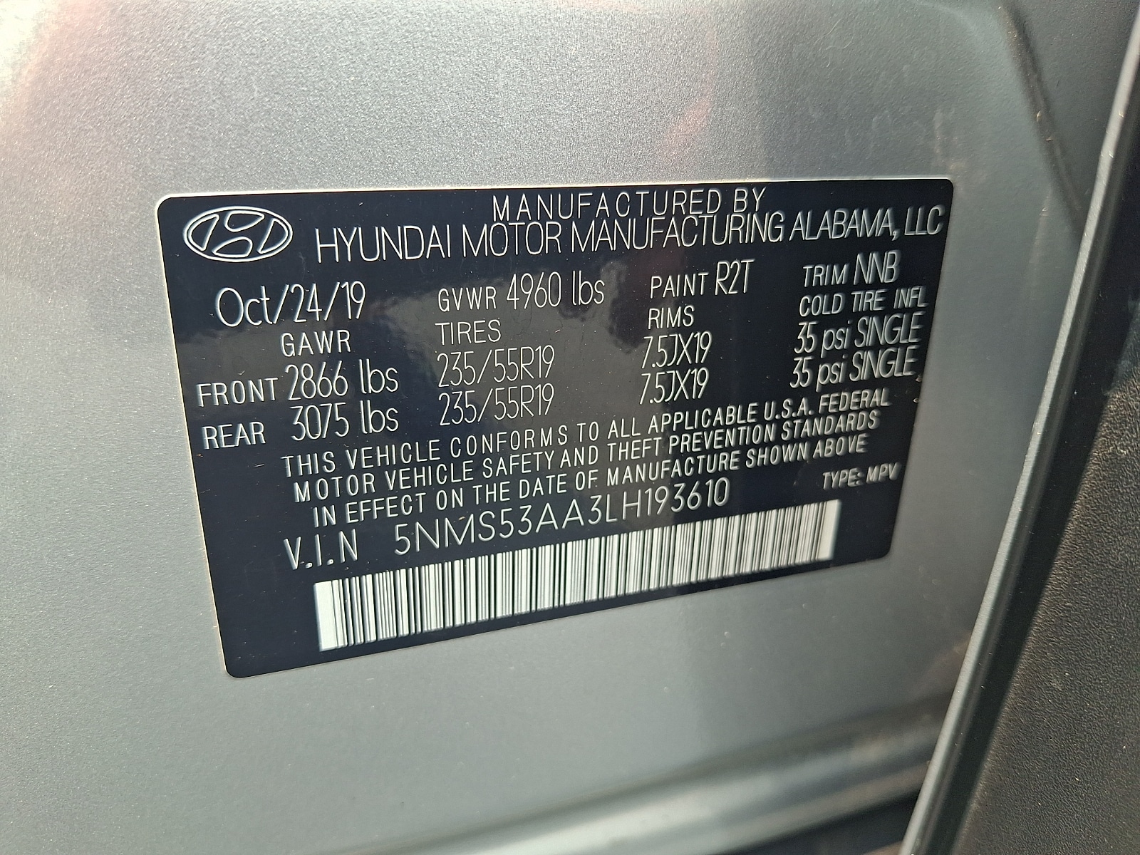 2020 Hyundai Santa Fe Limited - Photo 28