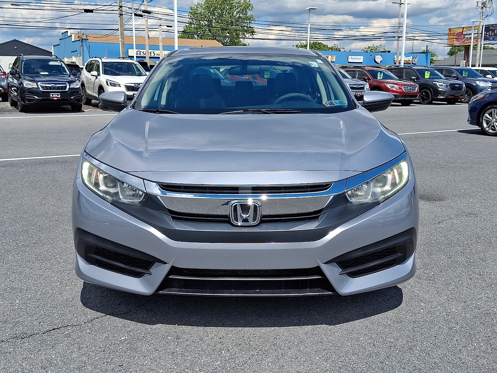 Used 2016 Honda Civic EX with VIN 19XFC2F73GE220882 for sale in East Petersburg, PA