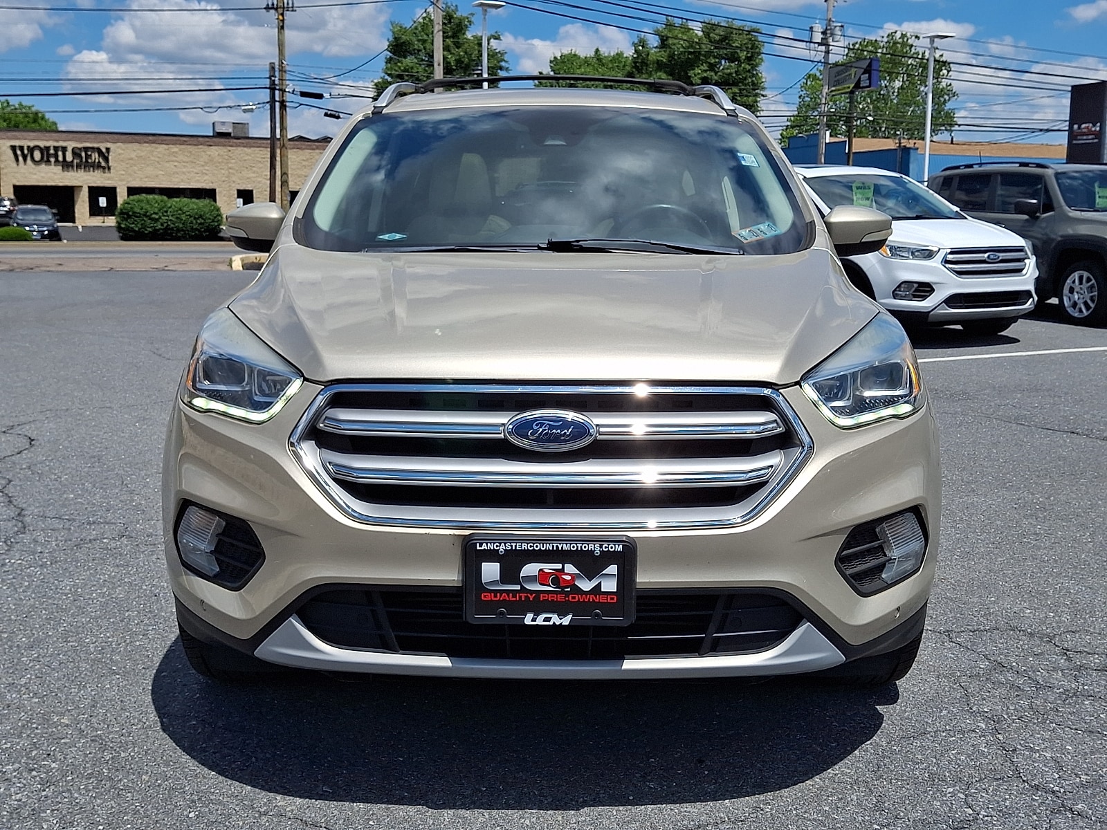 Used 2017 Ford Escape Titanium with VIN 1FMCU9J98HUC70936 for sale in East Petersburg, PA