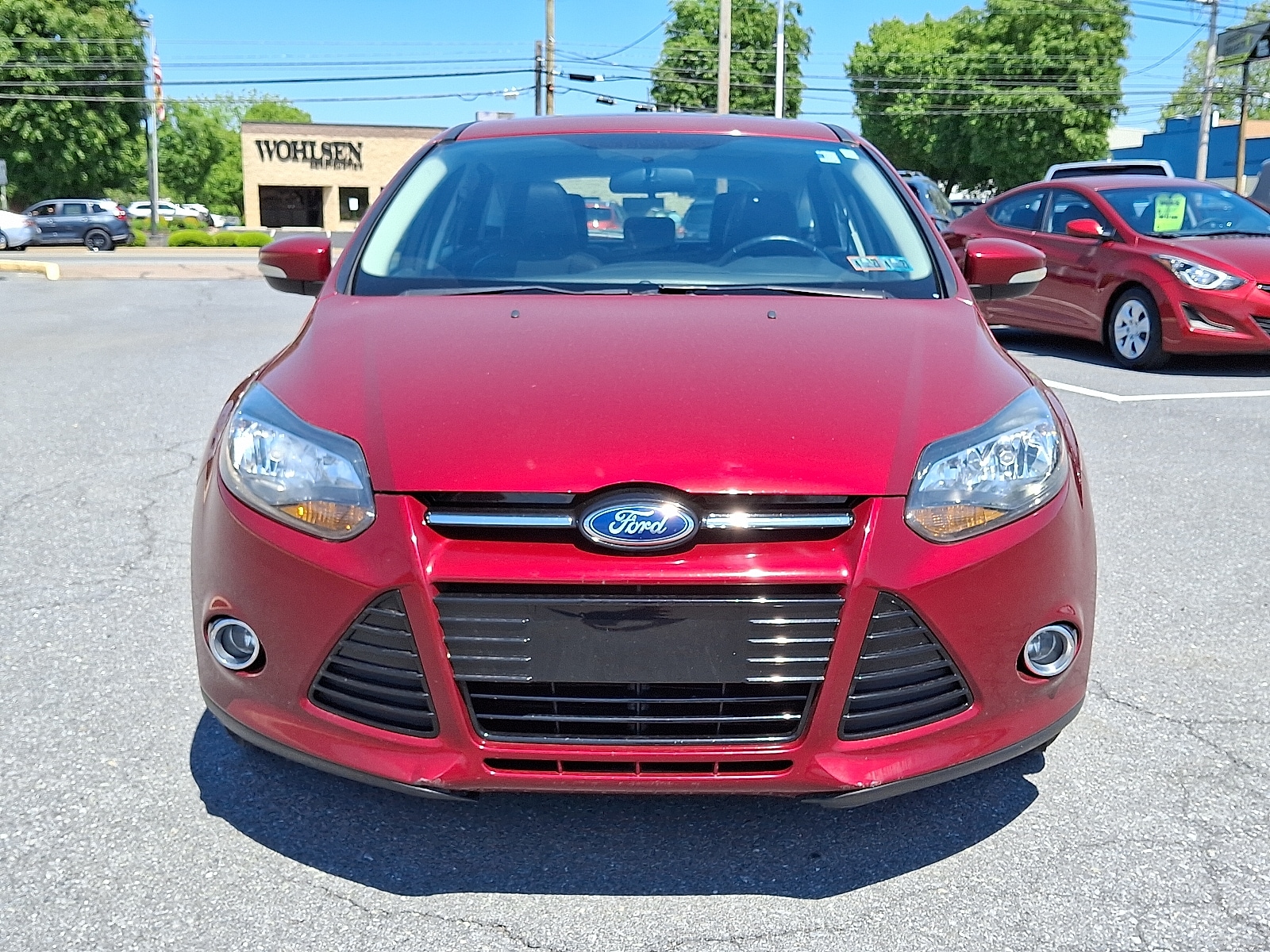 Used 2014 Ford Focus Titanium with VIN 1FADP3N23EL395733 for sale in East Petersburg, PA