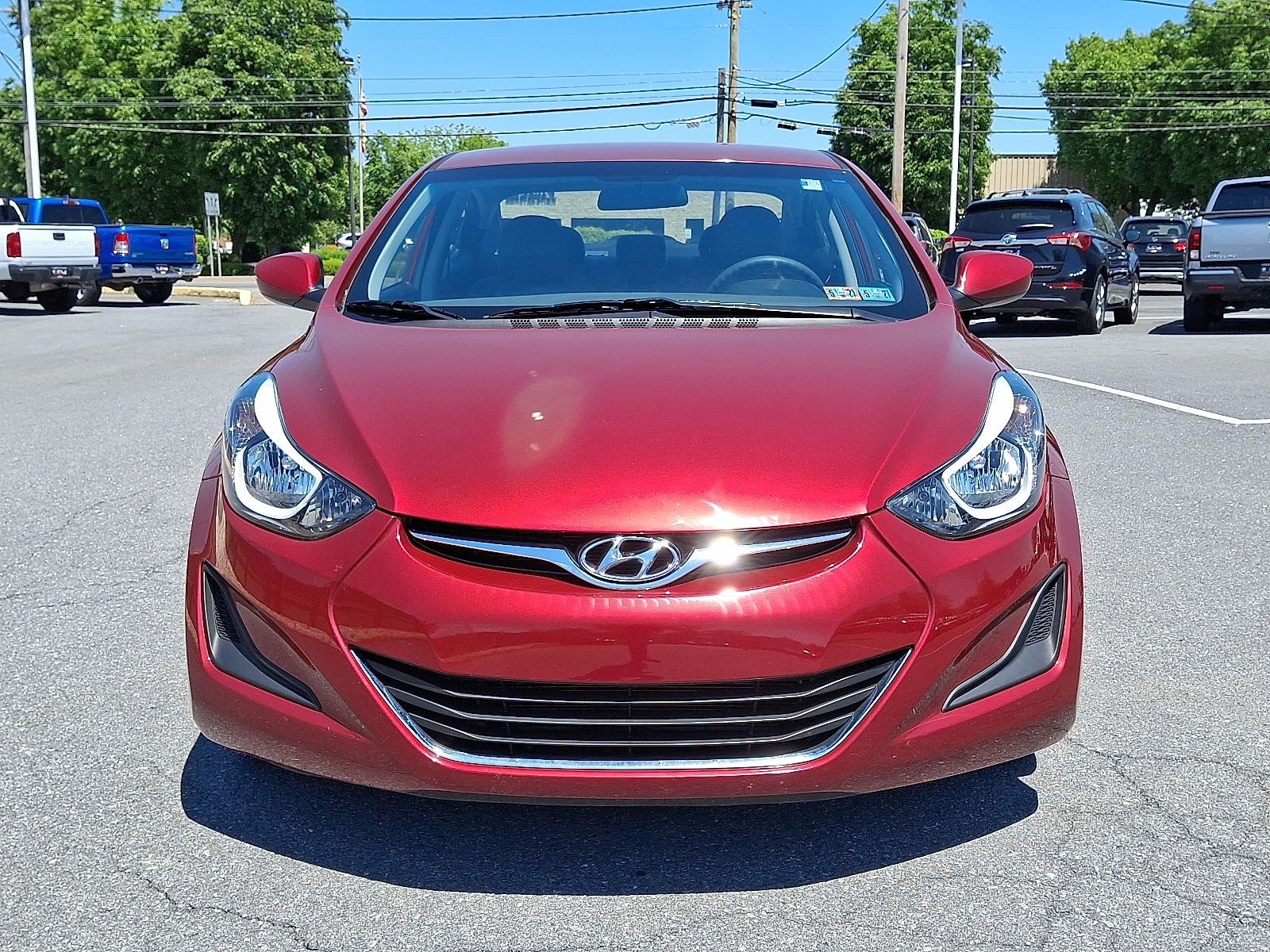 Used 2016 Hyundai Elantra SE with VIN 5NPDH4AE6GH787125 for sale in East Petersburg, PA