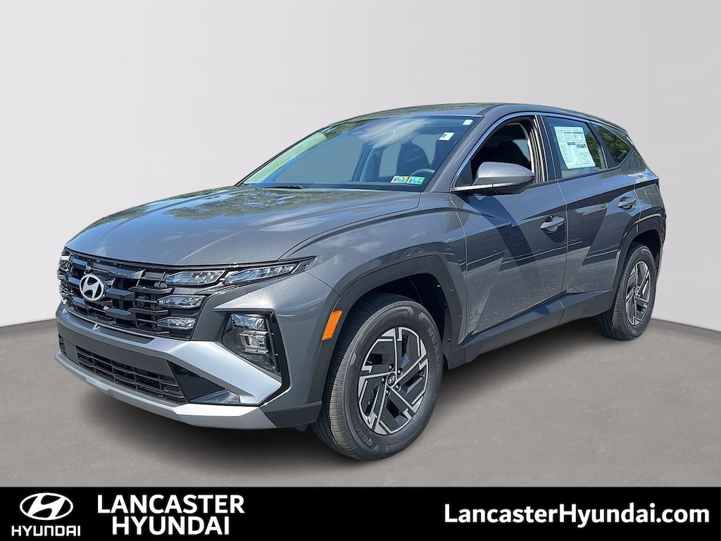 New 2026 Hyundai Tucson Hybrid Blue SUV