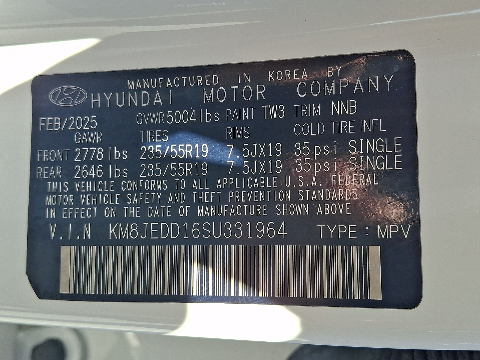 2025 Hyundai Tucson Limited - Photo 28