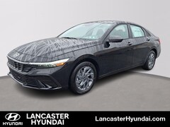 2026 Hyundai Elantra Hybrid Blue Sedan