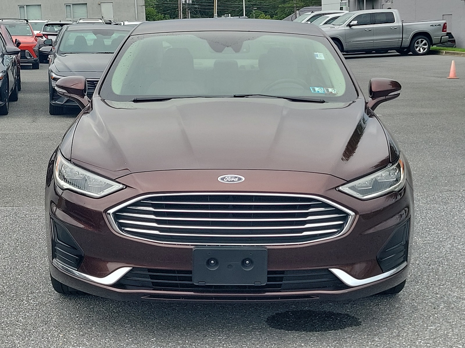 Used 2019 Ford Fusion SEL with VIN 3FA6P0CD1KR224567 for sale in East Petersburg, PA