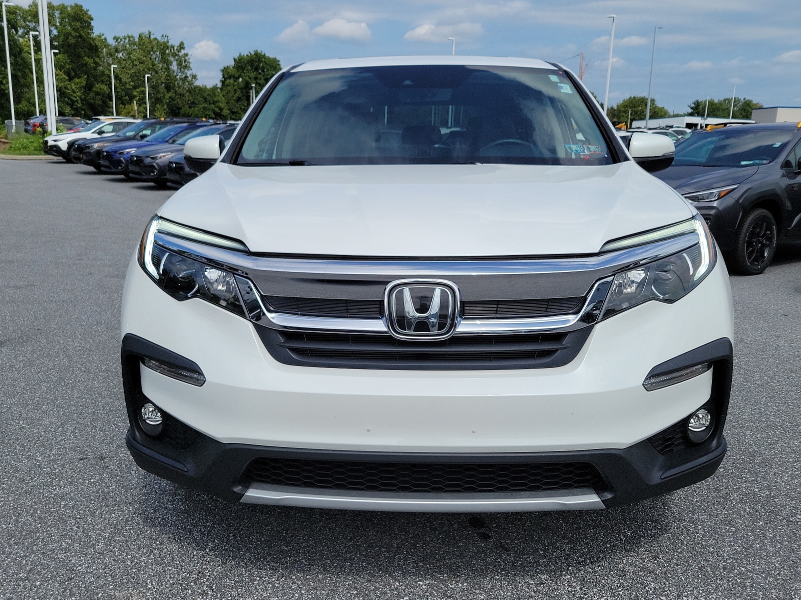 Used 2020 Honda Pilot EX-L with VIN 5FNYF6H41LB017262 for sale in East Petersburg, PA