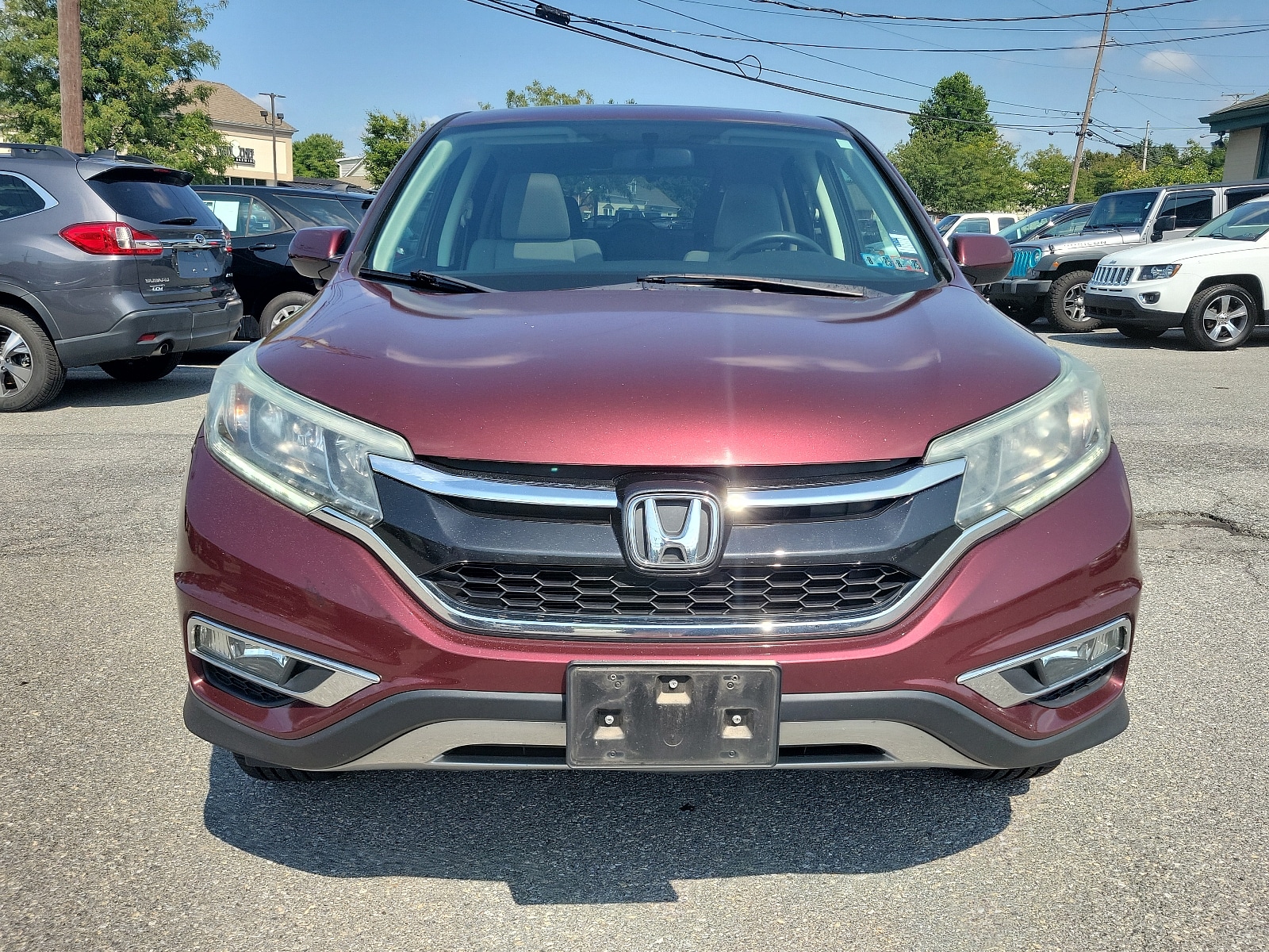 Used 2015 Honda CR-V EX with VIN 2HKRM4H56FH669131 for sale in East Petersburg, PA