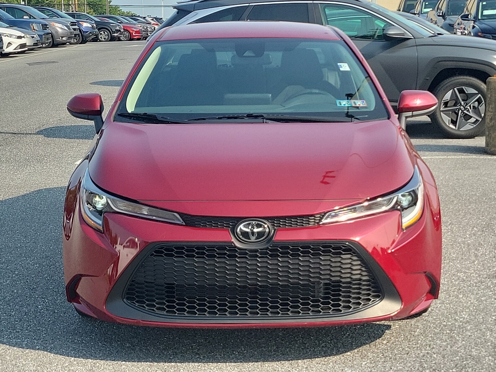 Used 2022 Toyota Corolla LE with VIN 5YFEPMAE9NP372808 for sale in East Petersburg, PA