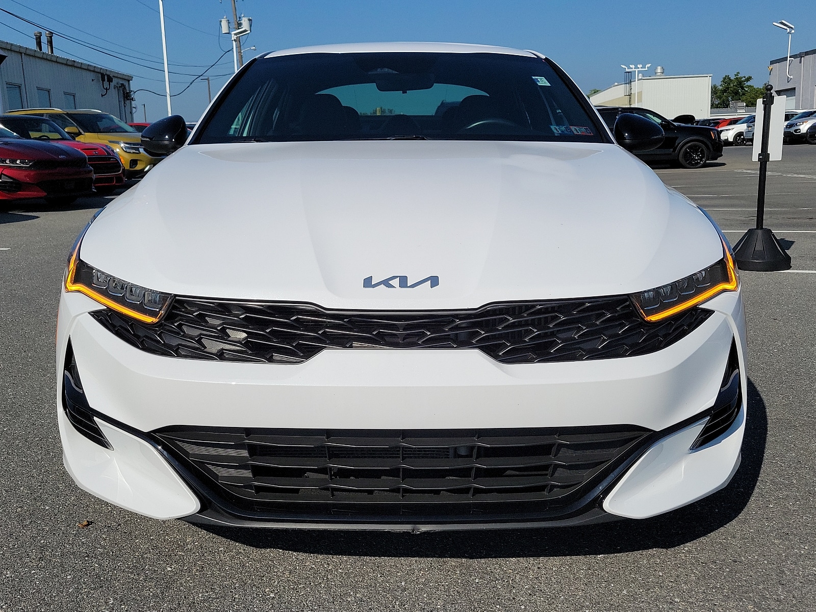 Certified 2022 Kia K5 GT-Line with VIN 5XXG64J23NG164661 for sale in East Petersburg, PA