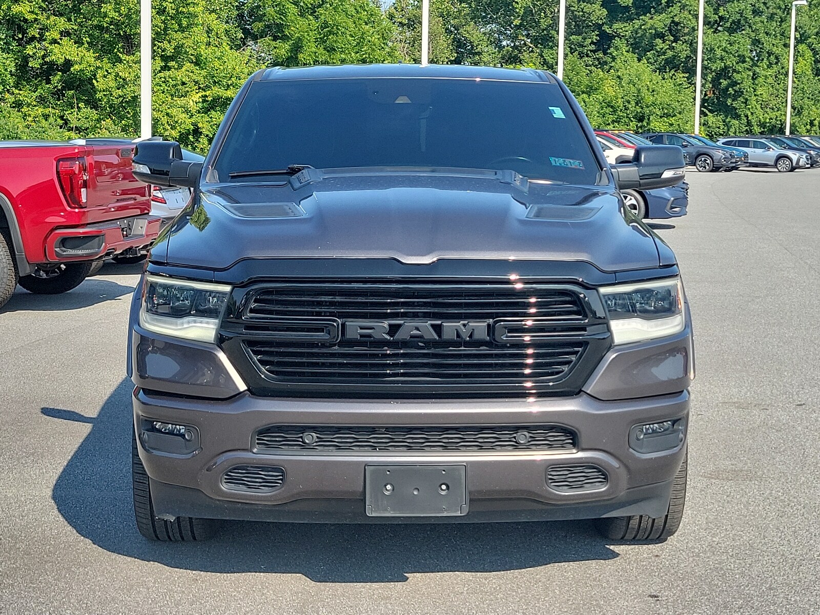 Used 2021 RAM Ram 1500 Pickup Laramie with VIN 1C6SRFRTXMN791796 for sale in East Petersburg, PA