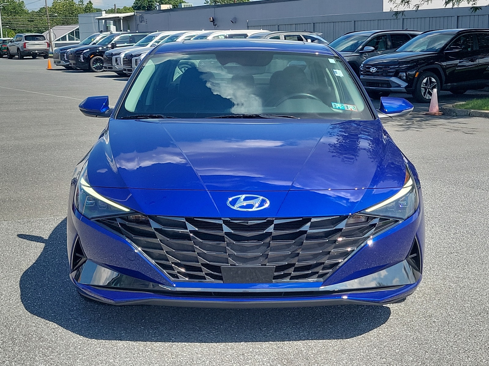 Certified 2022 Hyundai Elantra Limited with VIN KMHLP4AG6NU218595 for sale in East Petersburg, PA