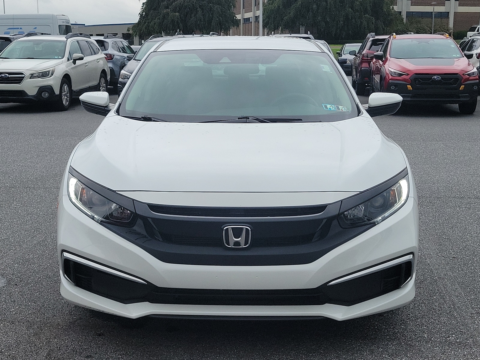 Used 2021 Honda Civic LX with VIN 2HGFC2F62MH544396 for sale in East Petersburg, PA