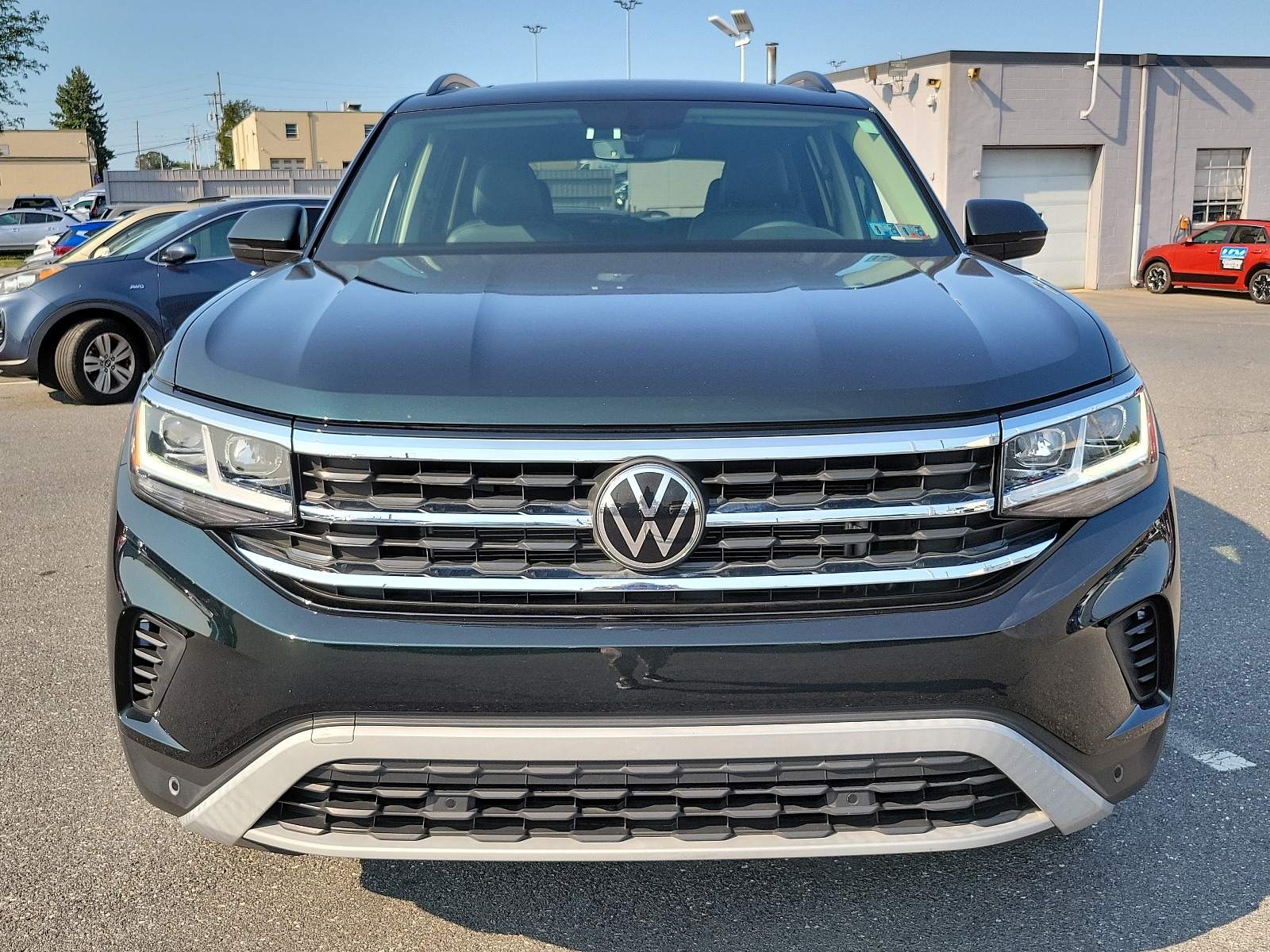 Used 2021 Volkswagen Atlas SE w/Tech with VIN 1V2KR2CA9MC597389 for sale in East Petersburg, PA