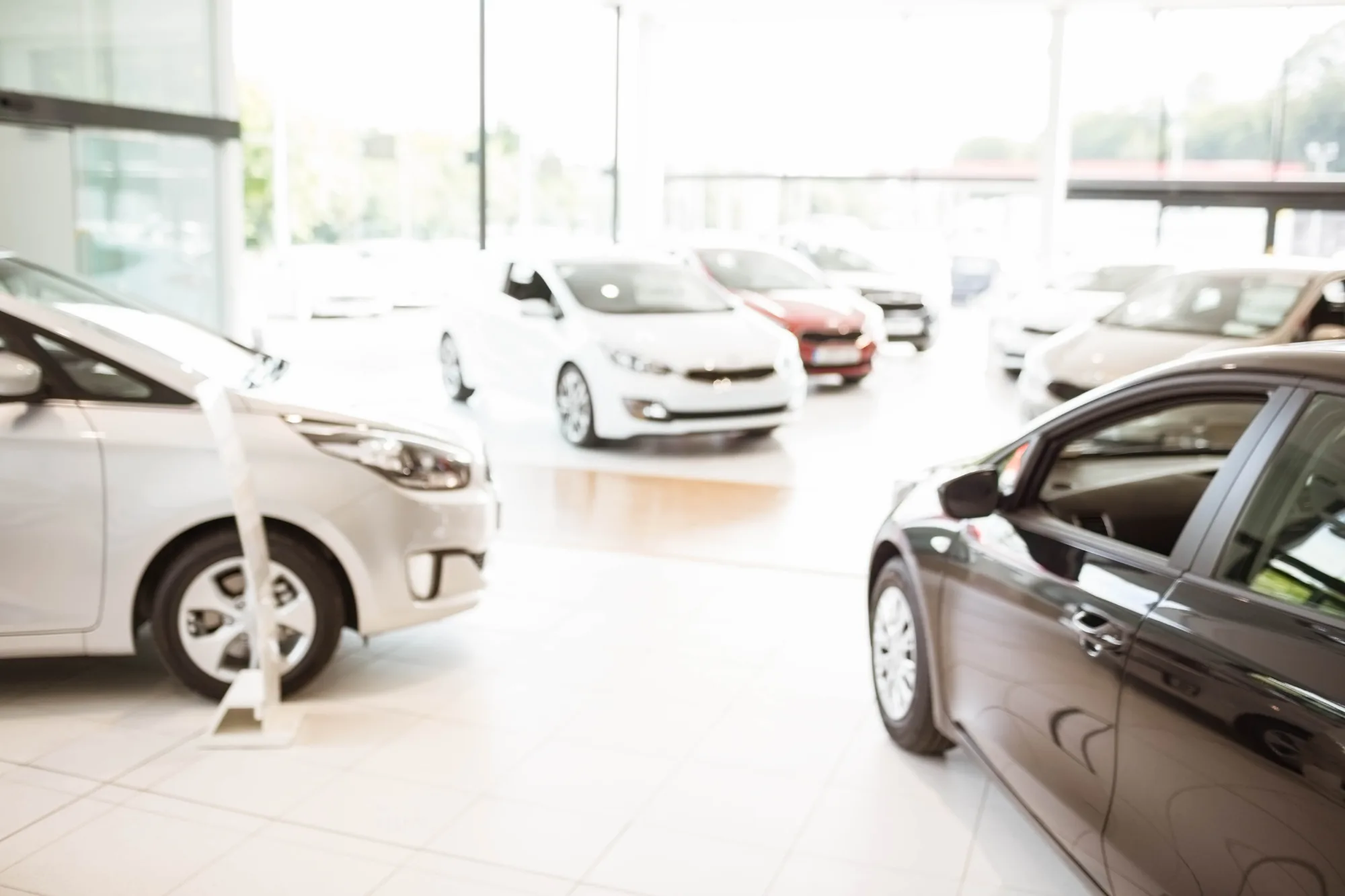Vehicles in Dealership