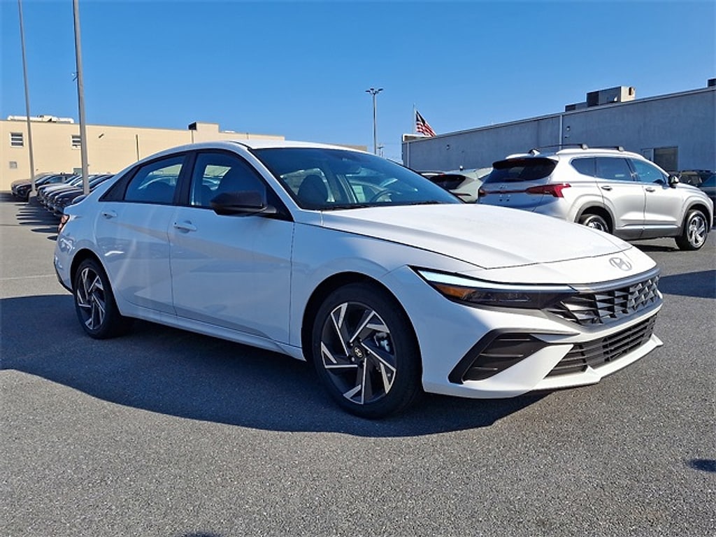 Certified 2025 Hyundai Elantra Hybrid SEL Sport Sedan