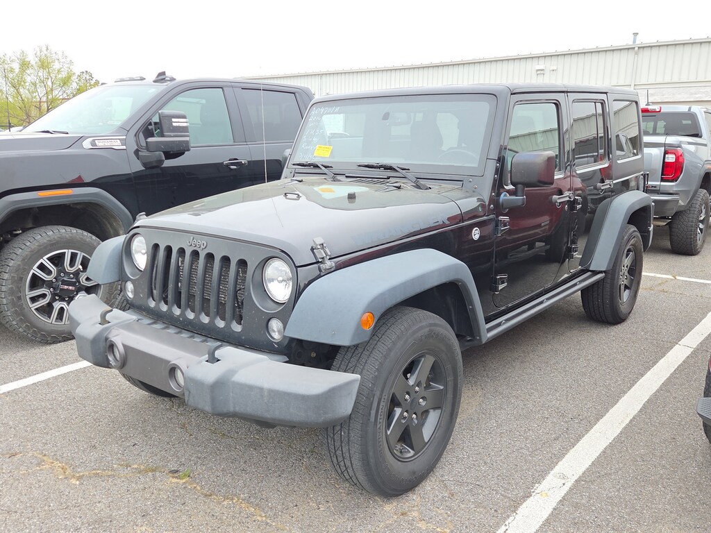 Used 2016 Jeep Wrangler Unlimited Black Bear 4WD Black Bear *Ltd Avail*