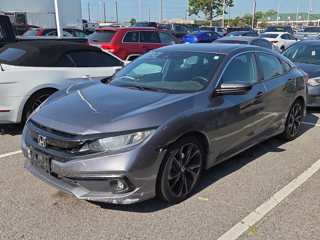 Used 2021 Honda Civic Sedan Sport Sport CVT
