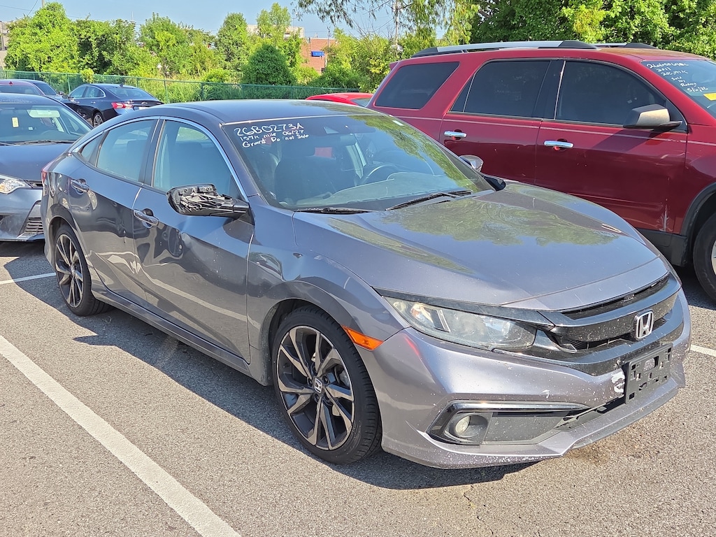 Used 2021 Honda Civic Sedan Sport Sport CVT