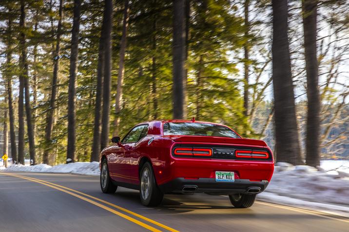 2017 Dodge Challenger GT Red Exterior Back View 2017 Dodge Challenger GT Red Exterior Back View
