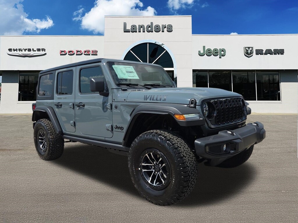 New 2026 Jeep Wrangler 4-DOOR WILLYS Sport Utility