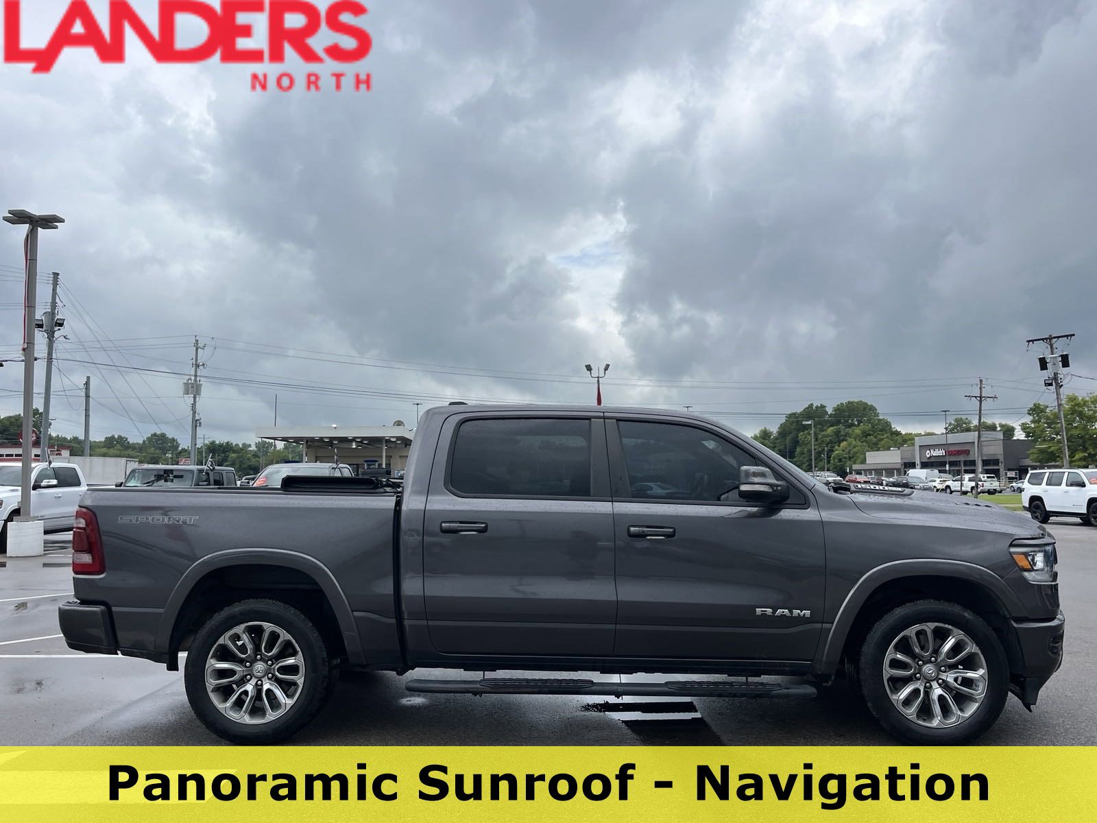 Used 2020 RAM Ram 1500 Pickup Laramie with VIN 1C6SRFJT7LN350671 for sale in Covington, TN