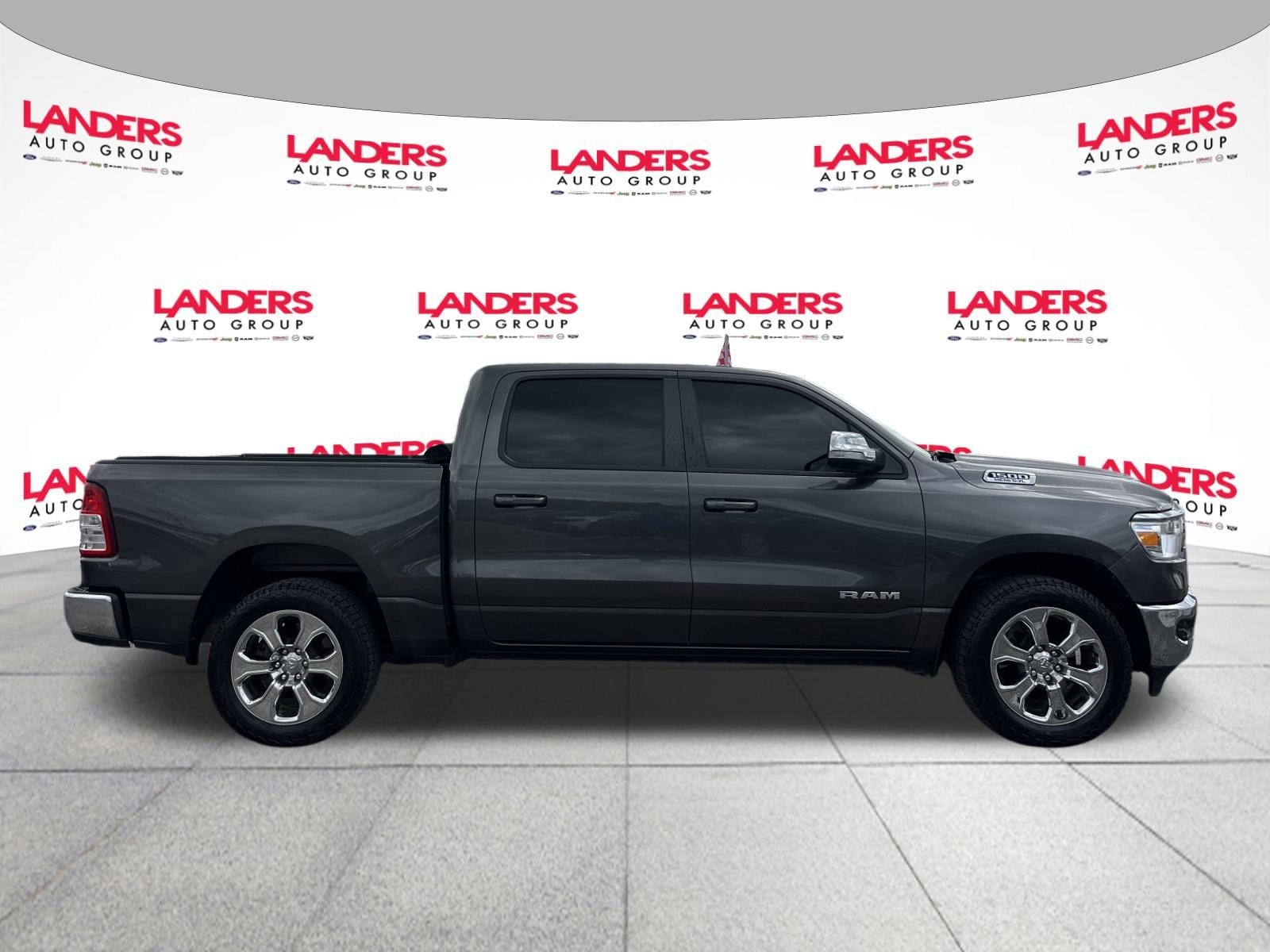 Used 2021 RAM Ram 1500 Big Horn with VIN 1C6SRFFT6MN504264 for sale in Covington, TN