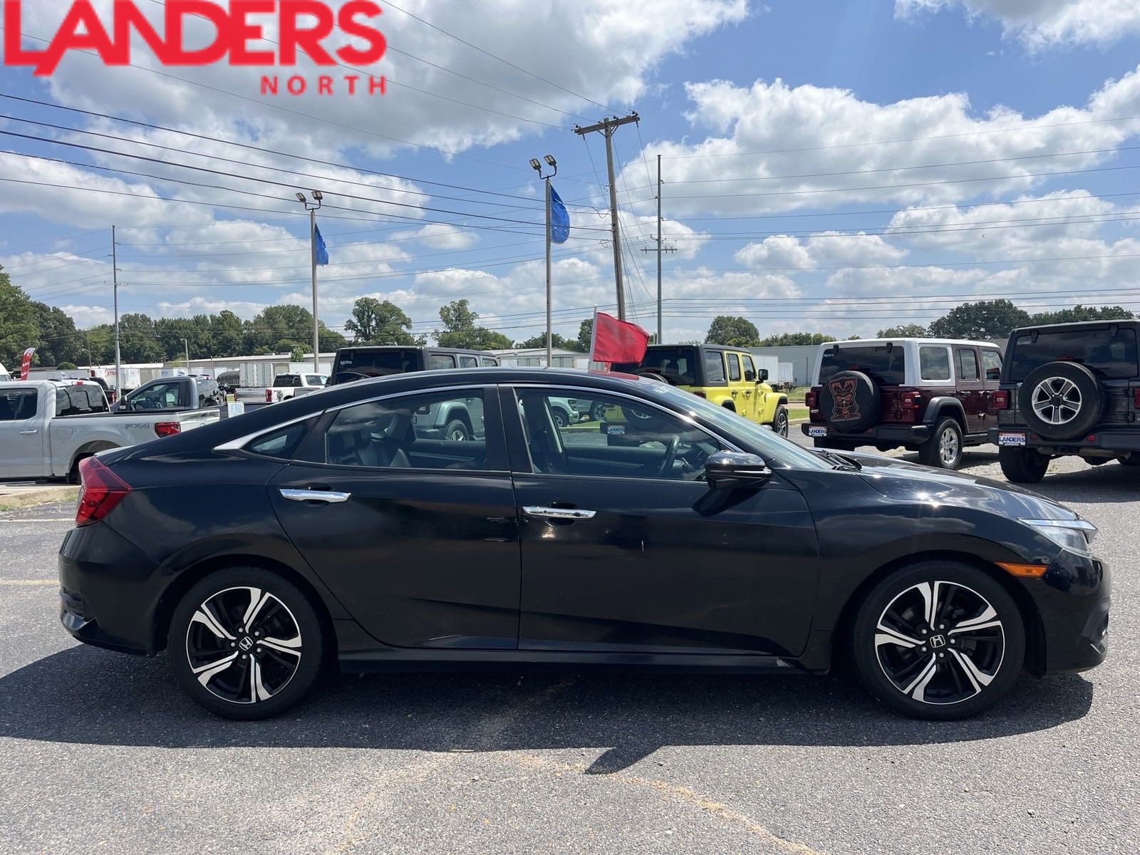 Used 2017 Honda Civic Touring with VIN 19XFC1F91HE203740 for sale in Covington, TN