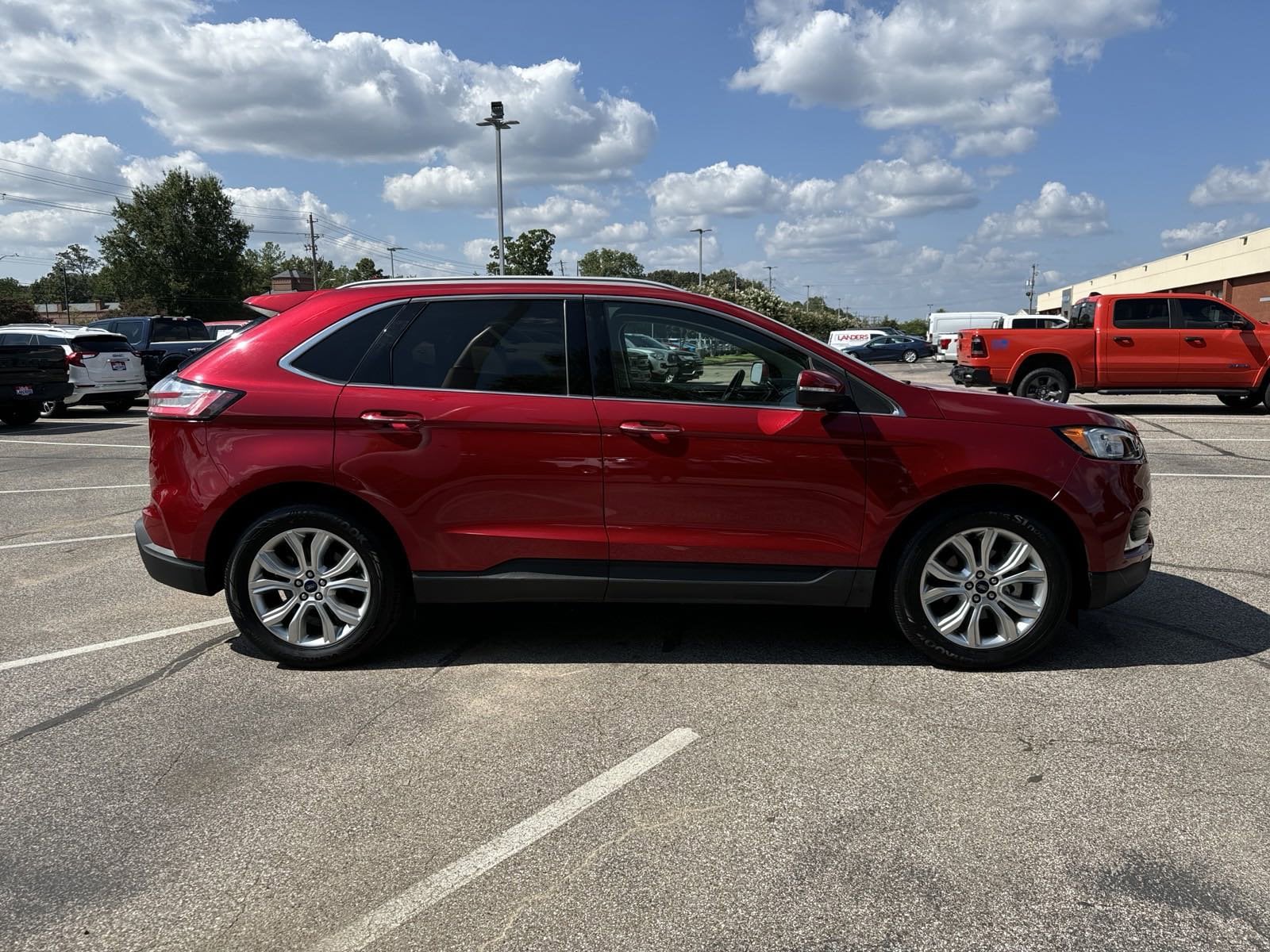 Certified 2020 Ford Edge Titanium with VIN 2FMPK3K94LBA95232 for sale in Collierville, TN