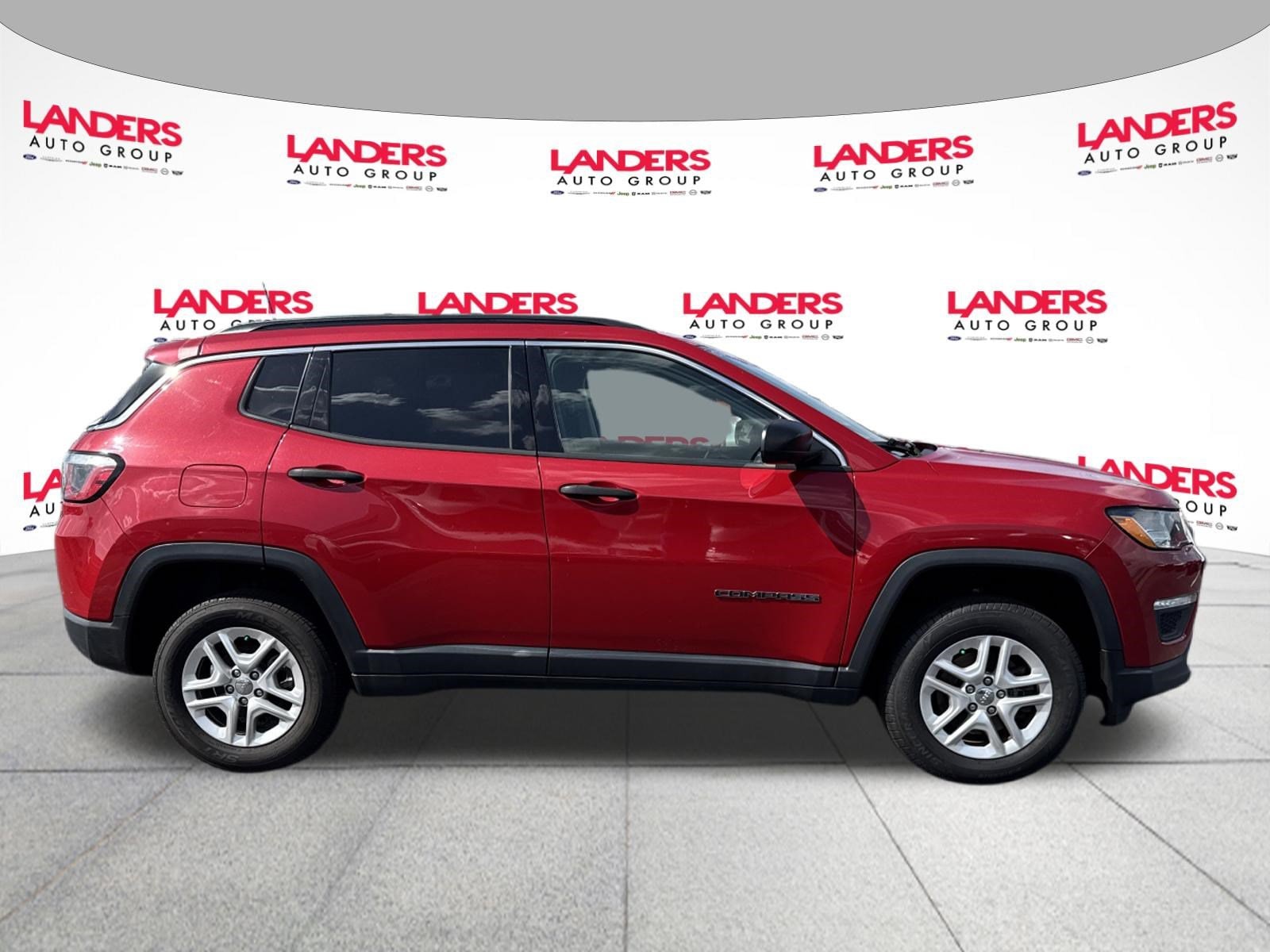 Used 2020 Jeep Compass Sport with VIN 3C4NJDAB8LT151752 for sale in Collierville, TN