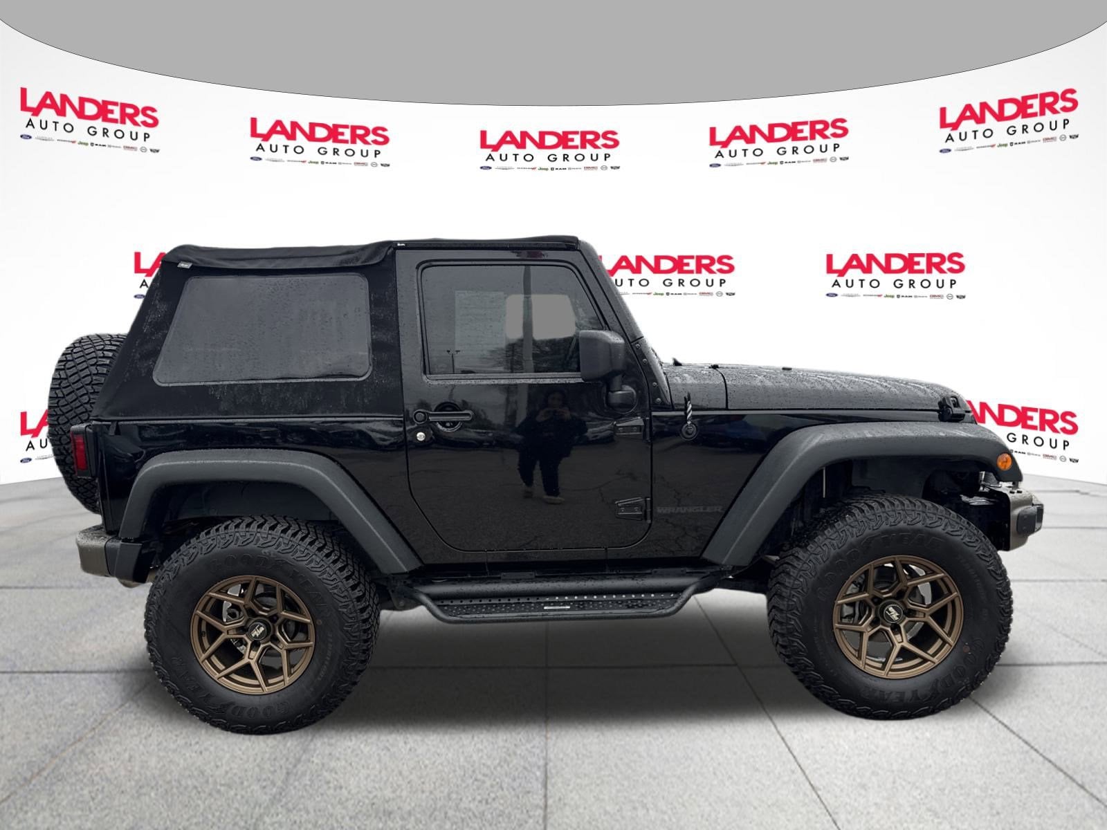 Used 2016 Jeep Wrangler Willys Wheeler with VIN 1C4AJWAG2GL299211 for sale in Ripley, TN