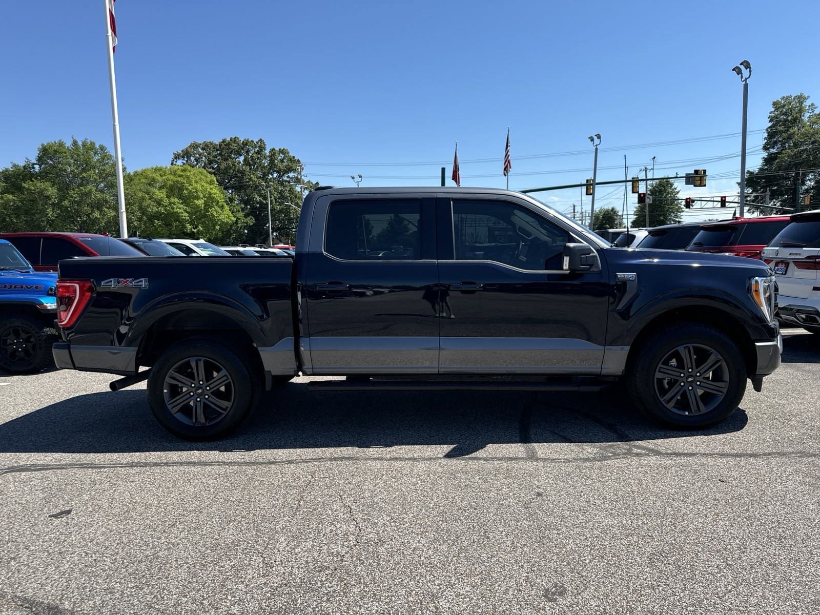 Used 2023 Ford F-150 XLT with VIN 1FTFW1E80PKF03717 for sale in Collierville, TN