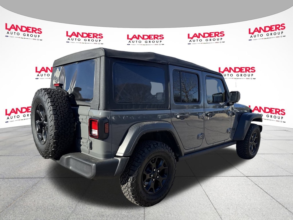 Used 2021 Jeep Wrangler Unlimited Willys SUV