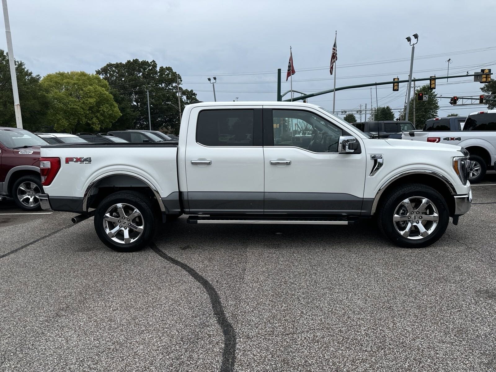 Certified 2023 Ford F-150 Lariat with VIN 1FTFW1E82PFA33117 for sale in Collierville, TN