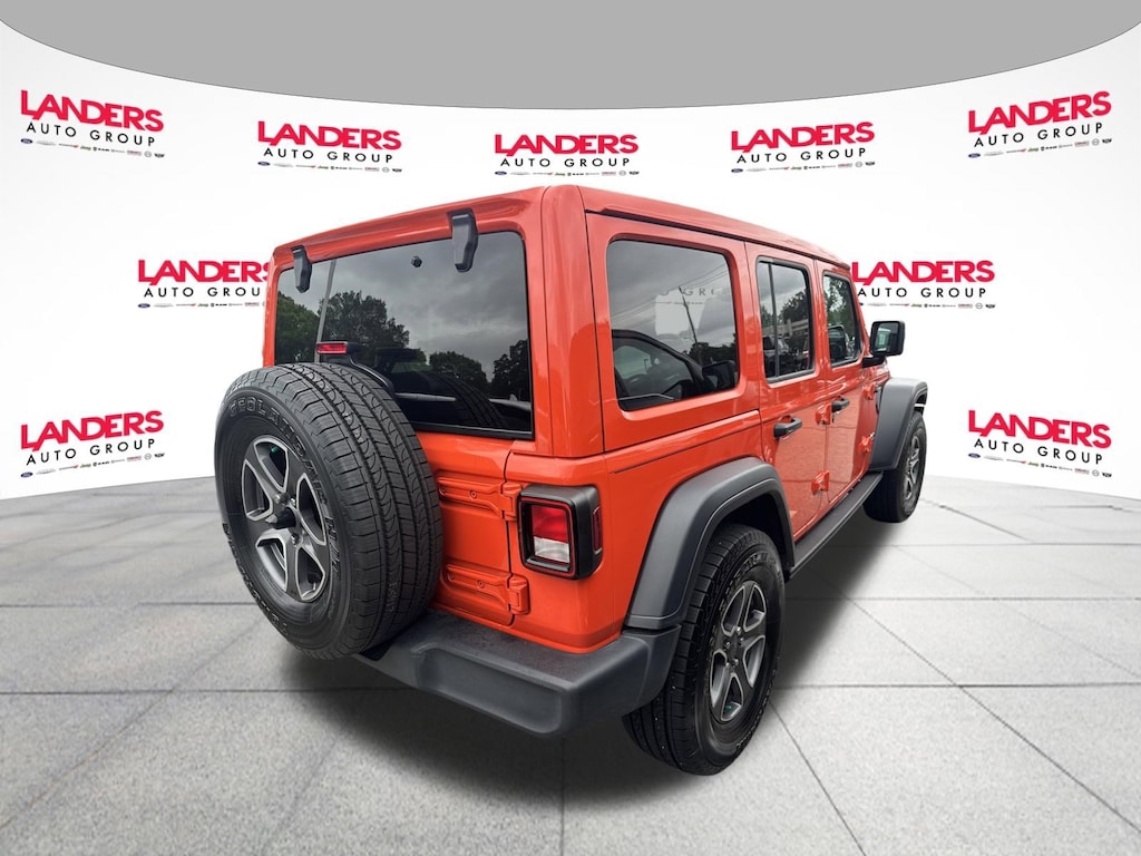 Certified 2020 Jeep Wrangler Unlimited Sport S SUV