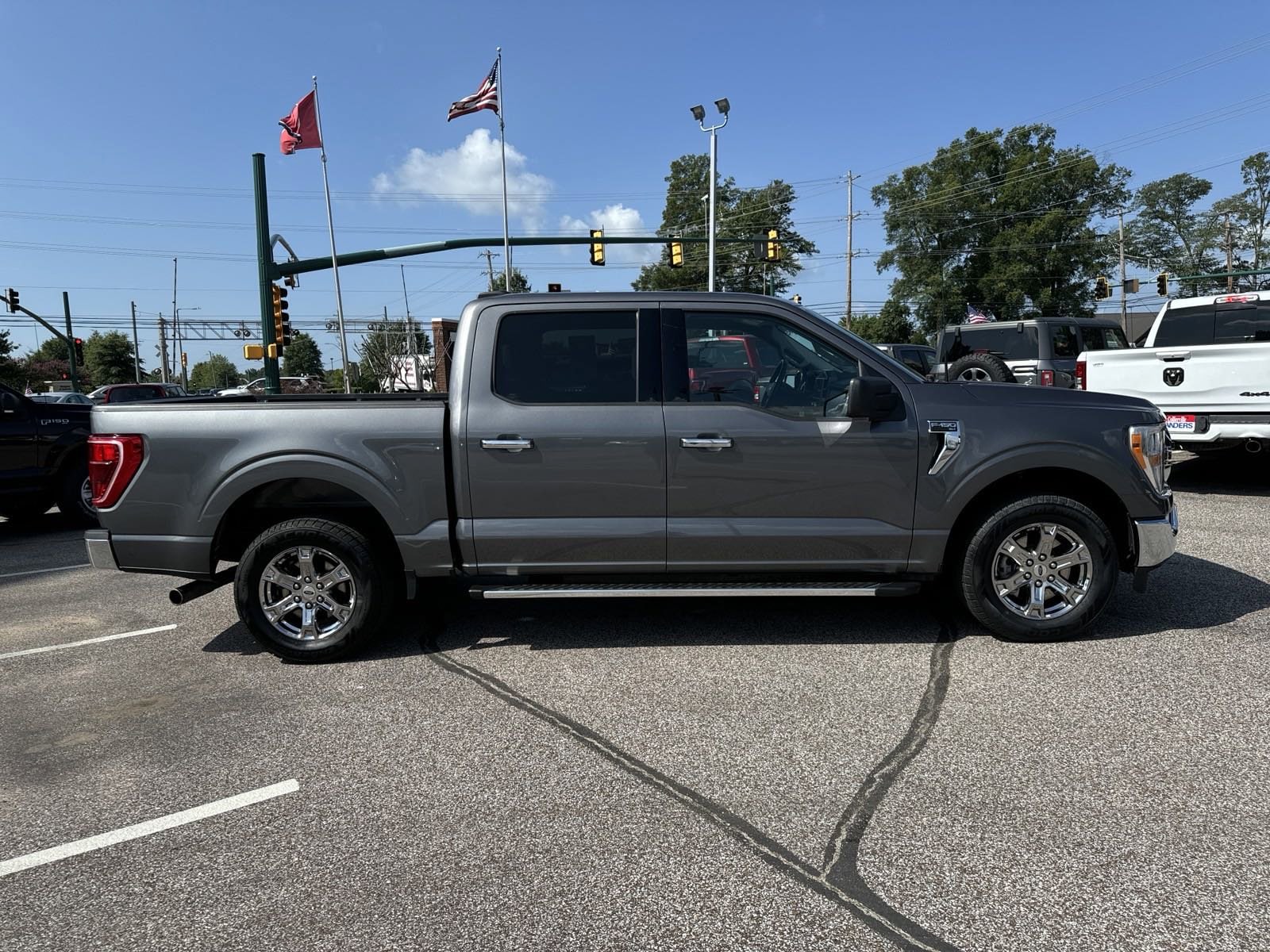 Certified 2022 Ford F-150 XLT with VIN 1FTEW1CP1NKE04259 for sale in Collierville, TN