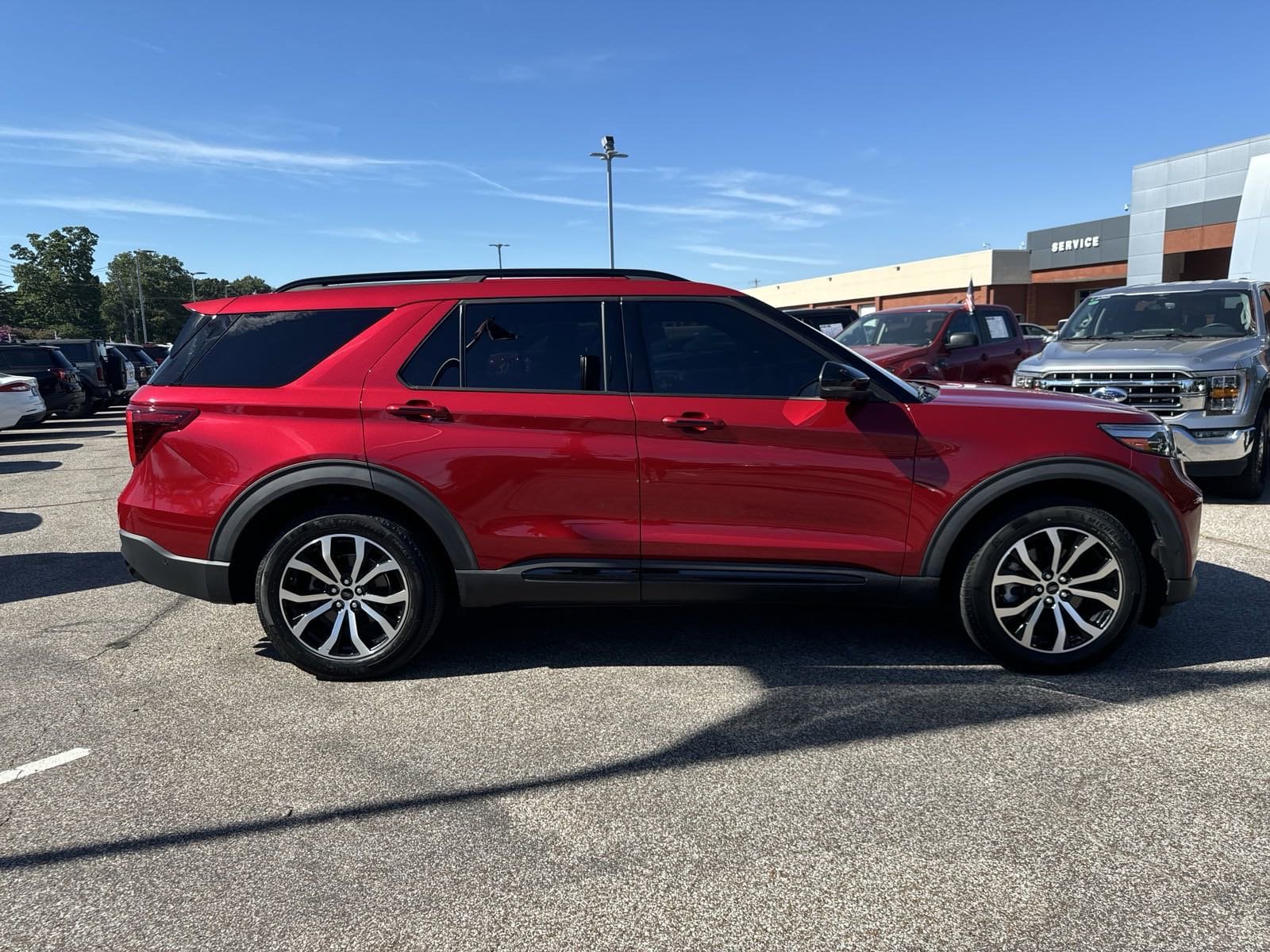 Used 2020 Ford Explorer ST with VIN 1FM5K8GC3LGC74458 for sale in Collierville, TN