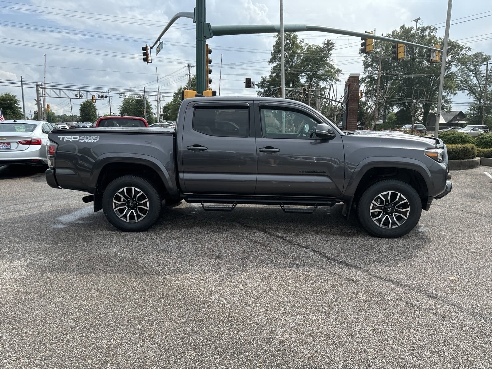 Certified 2021 Toyota Tacoma TRD Sport with VIN 5TFCZ5AN5MX266959 for sale in Collierville, TN