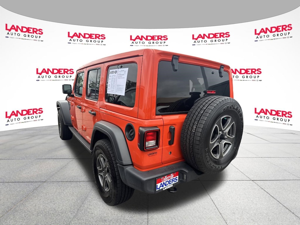 Certified 2020 Jeep Wrangler Unlimited Sport S SUV