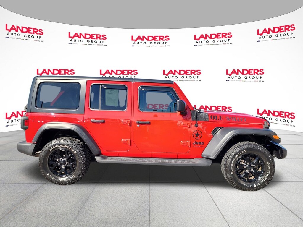 Used 2021 Jeep Wrangler Unlimited Willys Unlimited Willys 4x4