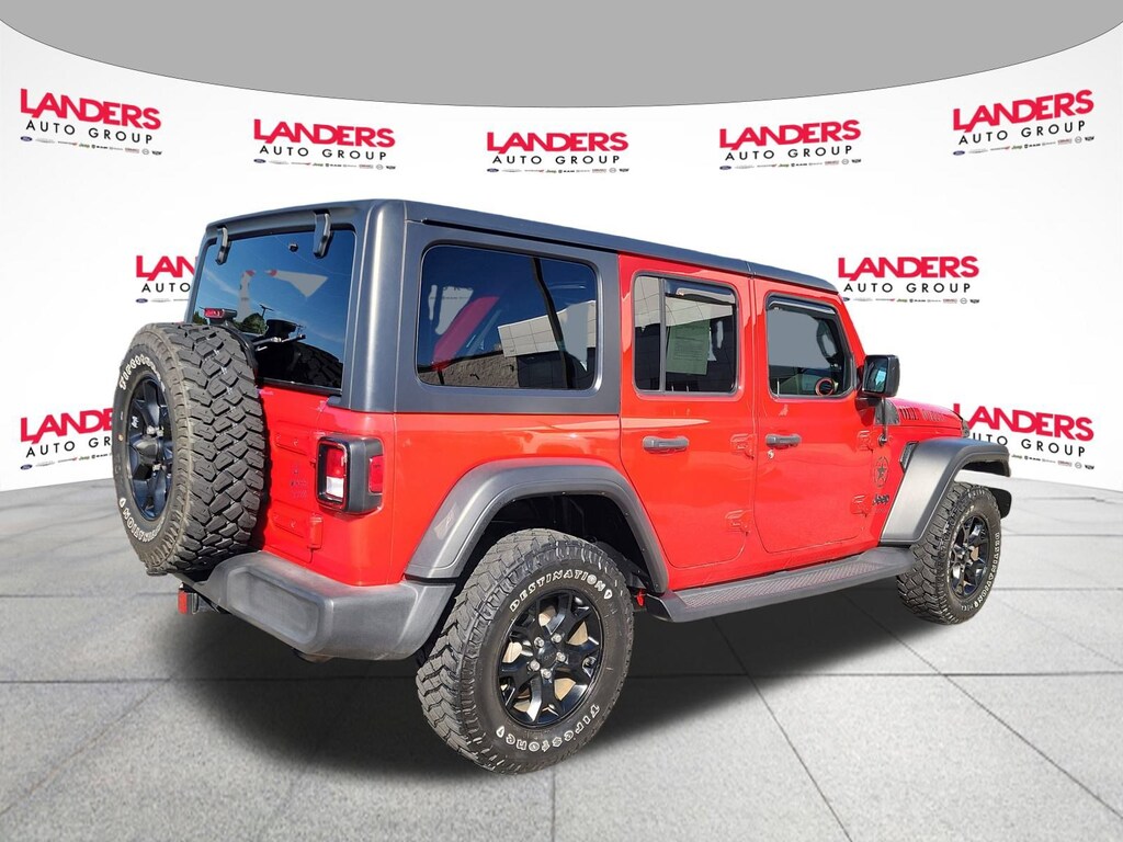 Used 2021 Jeep Wrangler Unlimited Willys Unlimited Willys 4x4