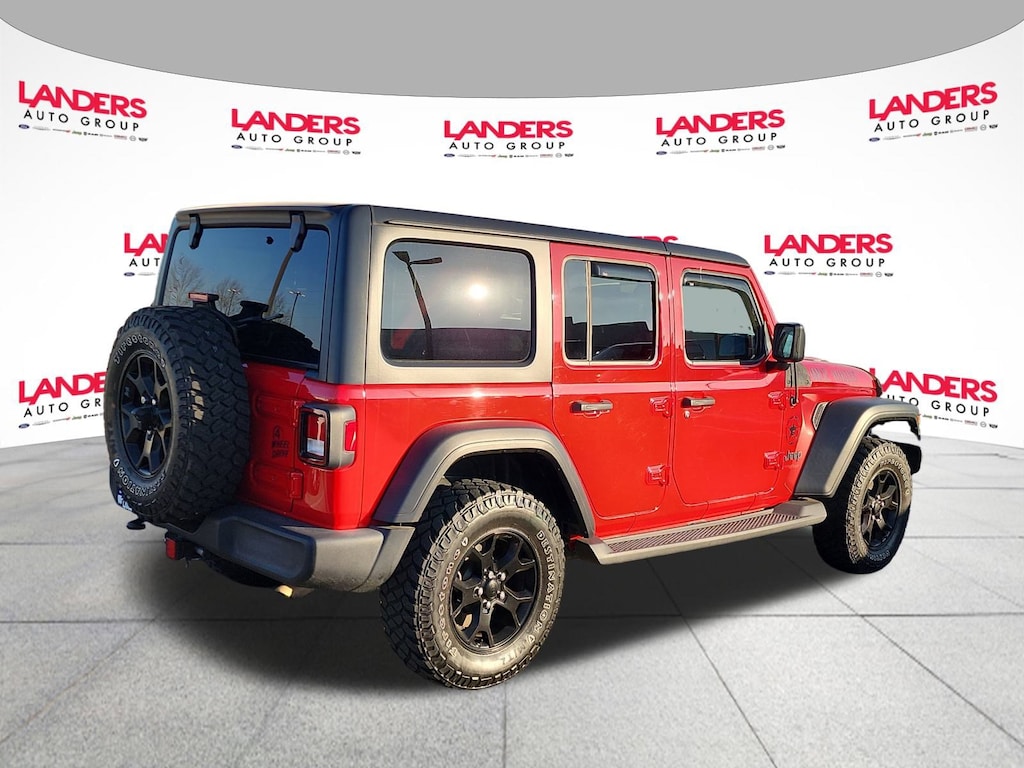 Used 2021 Jeep Wrangler Unlimited Willys Unlimited Willys 4x4