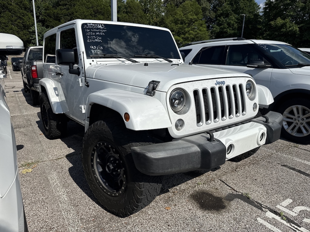 Used 2016 Jeep Wrangler Sahara 4WD Sahara